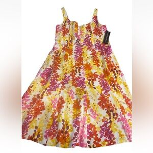 Jones Studio Floral Fit & Flare Sleeveless Dress Size‎ 12